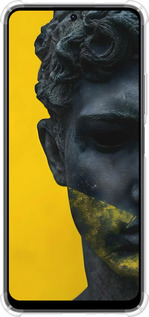 Силіконовий протиударний с посиленими кутами чехол Статуя арт для Xiaomi Redmi Note 12 4G - 6330sp-3021 изображение 