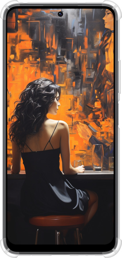 Силикон с усиленными углами чехол Чехол для телефона для Xiaomi Redmi Note 12 4G - 5962sp-3021 изображение 