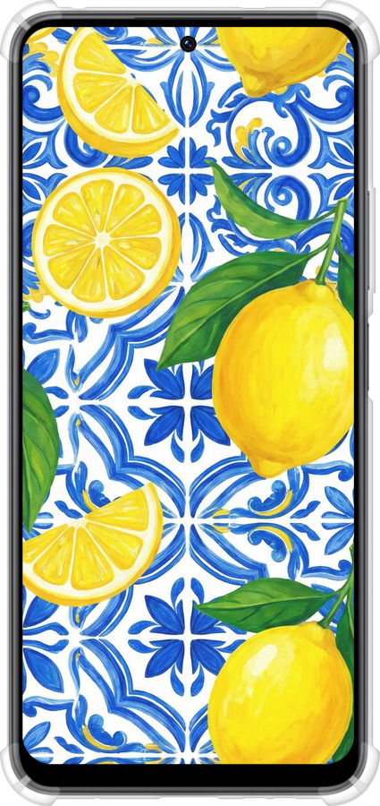 Силіконовий протиударний с посиленими кутами чехол Grocery Girl Italian Summer для Xiaomi Redmi Note 12 4G - 6766sp-3021 изображение 