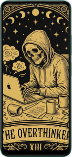 TPU чехол The Overthinker для Xiaomi Redmi Note 12 5G - 6774b-2934 изображение 