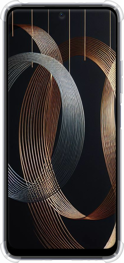 Силикон с усиленными углами чехол Симфония для Xiaomi Redmi Note 12 5G - 5835sp-2934 изображение 