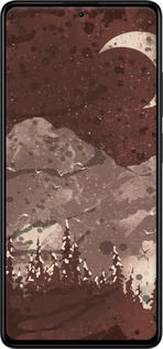TPU чехол С изображением лунного пейзажа в ночном лесу для Xiaomi Redmi Note 12 Pro 5G - 6546b-2932 изображение 