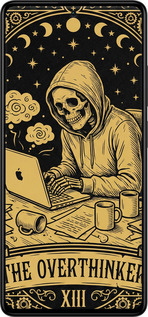 TPU чехол The Overthinker для Xiaomi Redmi Note 12 Pro 5G - 6774b-2932 изображение 