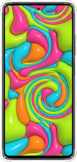 Силикон с усиленными углами чехол Y2K Jelly Dream для Xiaomi Redmi Note 12 Pro 5G - 6780sp-2932 изображение 