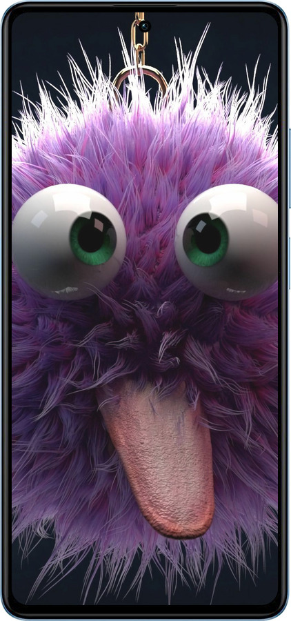 TPU чехол Пухнастик для Xiaomi Redmi Note 12 Pro+ 5G - 6017b-3612 изображение 
