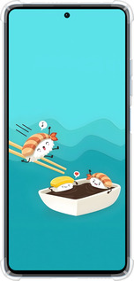 Силикон с усиленными углами чехол Суши для Xiaomi Redmi Note 12 Pro+ 5G - 6354sp-3612 изображение 