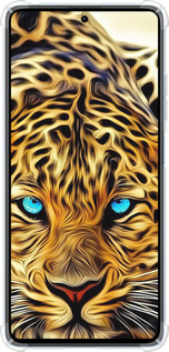 Силикон с усиленными углами чехол Леопард для Xiaomi Redmi Note 12 Pro+ 5G - 6611sp-3612 изображение 