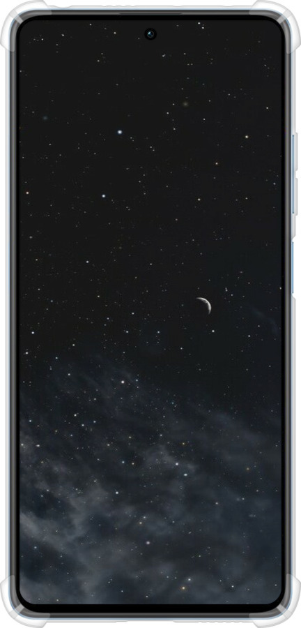 Силикон с усиленными углами чехол Ночное небо для Xiaomi Redmi Note 12 Pro+ 5G - 6451sp-3612 изображение 