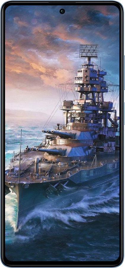 Силиконовый чехол Военный корабль, world of tanks, wargaming для Xiaomi Redmi Note 12 Pro+ 5G - 6461u-3612 изображение 