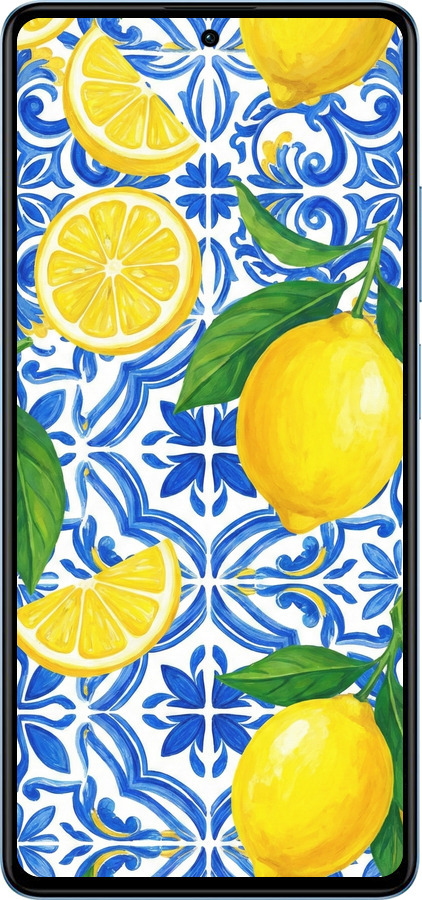 Силиконовый чехол Grocery Girl Italian Summer для Xiaomi Redmi Note 12 Pro+ 5G - 6766u-3612 изображение 