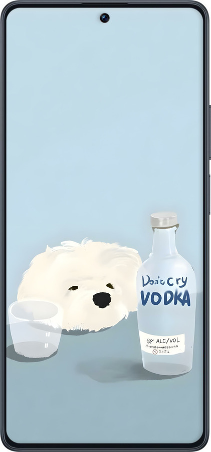 TPU чехол Пес водка для Xiaomi Redmi Note 12 Turbo - 6368b-3025 изображение 