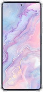 Силіконовий протиударний с посиленими кутами чехол Нежный мрамор для Xiaomi Poco F5 - 6310sp-3170 изображение 