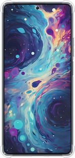 Силикон с усиленными углами чехол Арт акварель для Xiaomi Redmi Note 12 Turbo - 6329sp-3025 изображение 