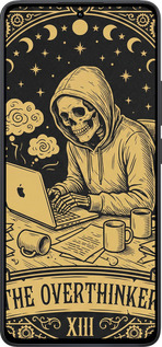 TPU чехол The Overthinker для Xiaomi Redmi Note 13 4G - 6774b-3654 изображение 