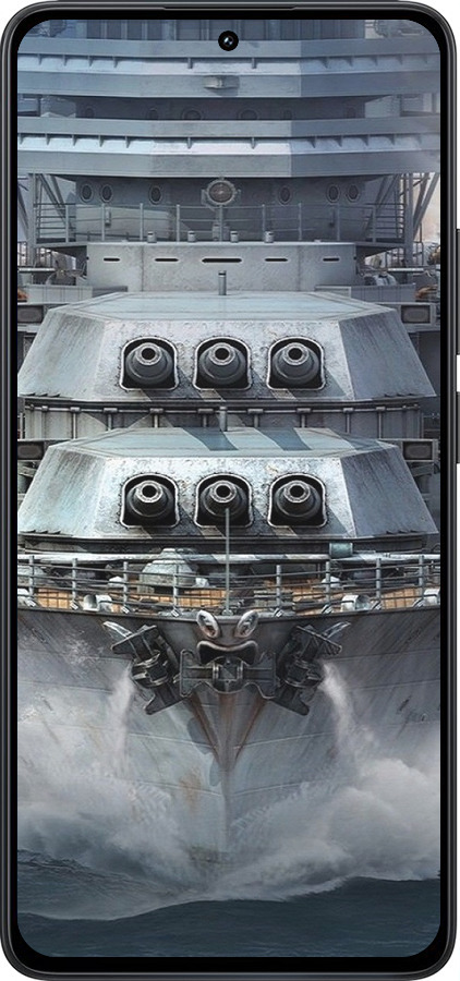 TPU чехол Лінкор, world of tanks, wargaming, військовий корабель для Xiaomi Redmi Note 13 4G - 6453b-3654 изображение 
