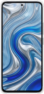 Силіконовий протиударний с посиленими кутами чехол Liquid Chrome для Xiaomi Redmi Note 13 4G - 6781sp-3654 изображение 