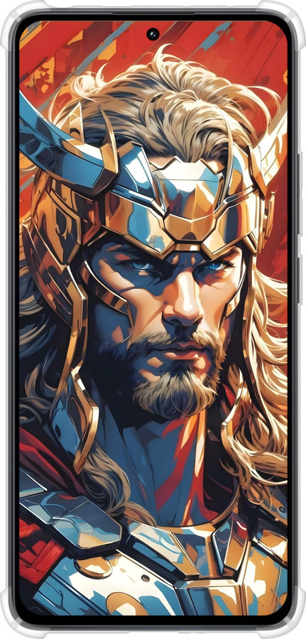 Силіконовий протиударний с посиленими кутами чехол Тор для Xiaomi Redmi Note 13 4G - 6384sp-3654 изображение 