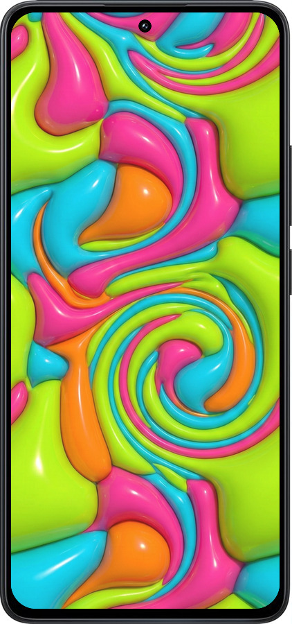 Силиконовый чехол Y2K Jelly Dream для Xiaomi Redmi Note 13 4G - 6780u-3654 изображение 