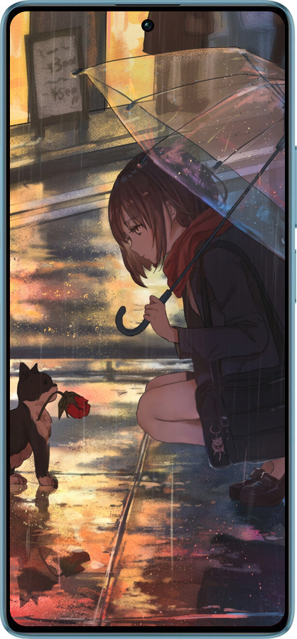 Силіконовий чехол Anime для Xiaomi Redmi Note 13 5G - 6609u-3346 изображение 