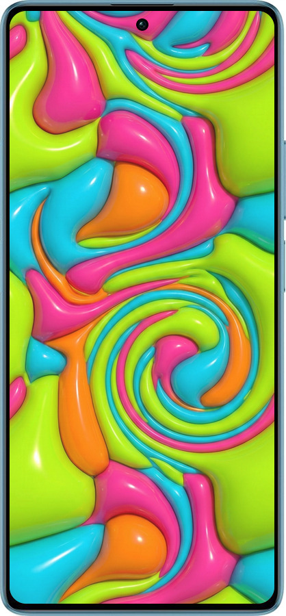 Силиконовый чехол Y2K Jelly Dream для Xiaomi Redmi Note 13 5G - 6780u-3346 изображение 