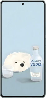 TPU чехол Пес водка для Xiaomi Redmi Note 13 Pro 4G - 6368b-3653 изображение 