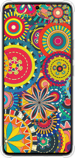 Силикон с усиленными углами чехол Узор 5 для Xiaomi Redmi Note 13 Pro 4G - 902sp-3653 изображение 
