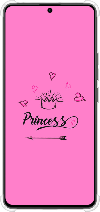 Силіконовий протиударний с посиленими кутами чехол Princess для Xiaomi Poco M6 Pro - 4361sp-3452 изображение 