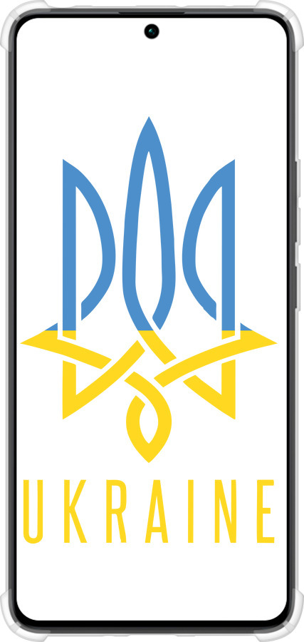 Силіконовий протиударний с посиленими кутами чехол Герб v2  для Xiaomi Redmi Note 13 Pro 4G - 5259sp-3653 изображение 