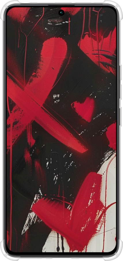 Силикон с усиленными углами чехол XO Love для Xiaomi Redmi Note 13 Pro 4G - 6044sp-3653 изображение 