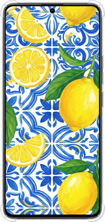 Силіконовий протиударний с посиленими кутами чехол Grocery Girl Italian Summer для Xiaomi Redmi Note 13 Pro 4G - 6766sp-3653 изображение 