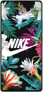 Силиконовый чехол Nike для Xiaomi Poco M6 Pro - 6378u-3452 изображение 