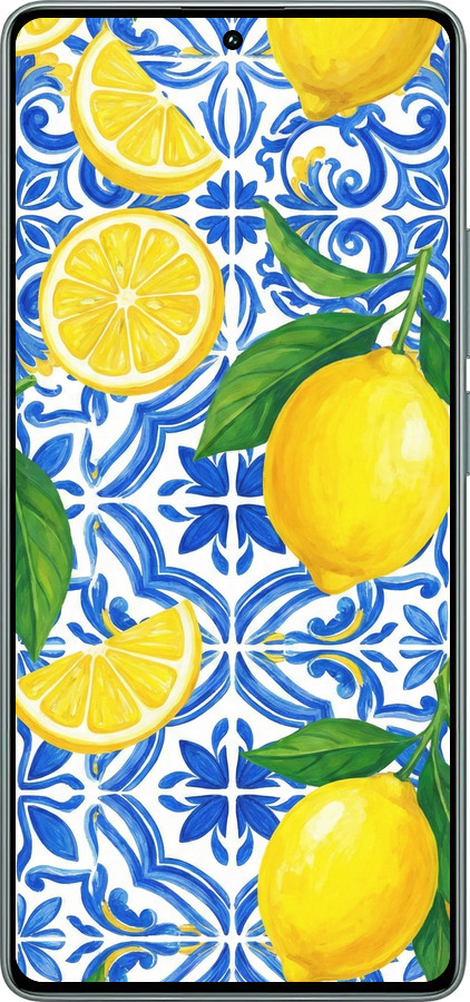 Силиконовый чехол Grocery Girl Italian Summer для Xiaomi Redmi Note 13 Pro 4G - 6766u-3653 изображение 