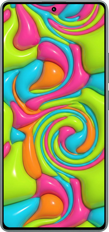 Силіконовий чехол Y2K Jelly Dream для Xiaomi Poco M6 Pro - 6780u-3452 изображение 