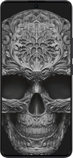 TPU чехол skull-ornament для Xiaomi Redmi Note 13 Pro Plus 5g - 4101b-3400 изображение 