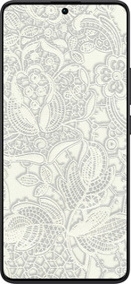 TPU чехол Белое кружево для Xiaomi Redmi Note 13 Pro Plus 5g - 4383b-3400 изображение 