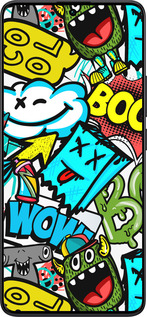 TPU чехол Стикеры v4 для Xiaomi Redmi Note 13 Pro Plus 5g - 5508b-3400 изображение 