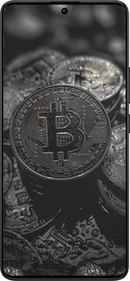 TPU чехол Black Bitcoin для Xiaomi Redmi Note 13 Pro Plus 5g - 6090b-3400 изображение 