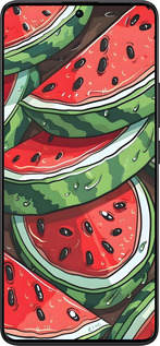 TPU чехол Арбуз для Xiaomi Redmi Note 13 Pro Plus 5g - 6315b-3400 изображение 