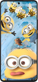 TPU чехол Миньоны для Xiaomi Redmi Note 13 Pro Plus 5g - 6386b-3400 изображение 