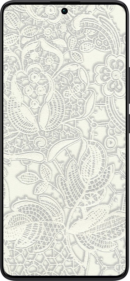 TPU чехол Белое кружево для Xiaomi Redmi Note 13 Pro Plus 5g - 4383b-3400 изображение 