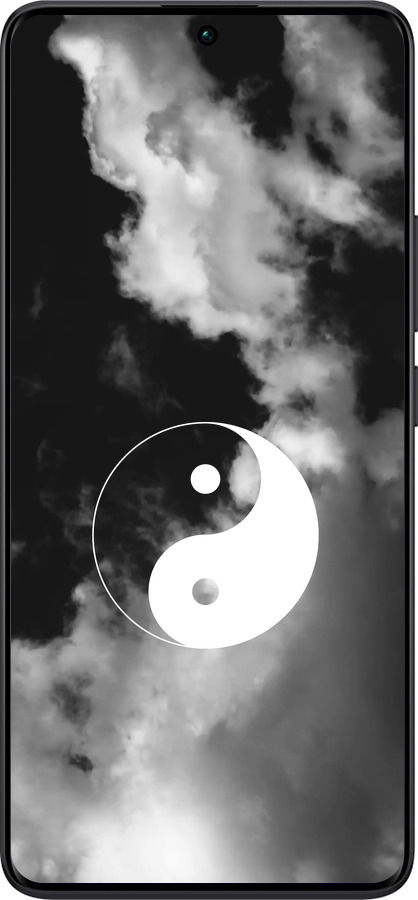 TPU чехол Інь і янь для Xiaomi Redmi Note 13 Pro Plus 5g - 4389b-3400 изображение 