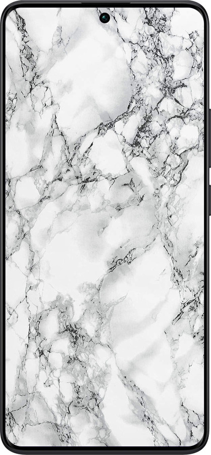 TPU чехол Мрамор белый для Xiaomi Redmi Note 13 Pro Plus 5g - 4480b-3400 изображение 