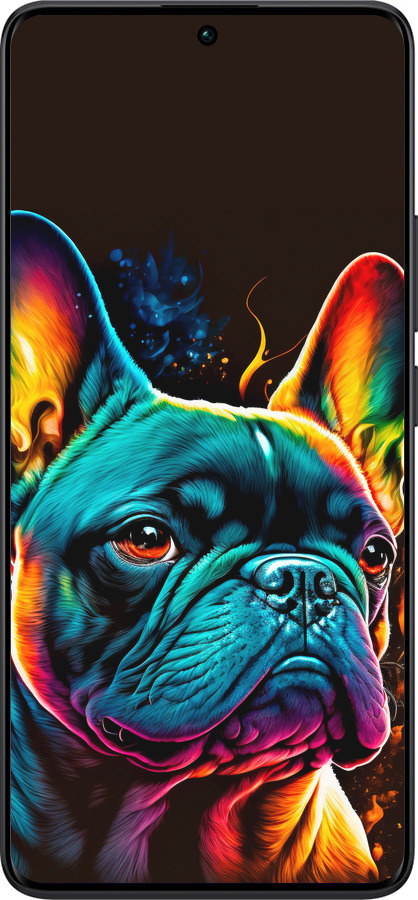 TPU чехол Яркий бульдог для Xiaomi Redmi Note 13 Pro Plus 5g - 5547b-3400 изображение 