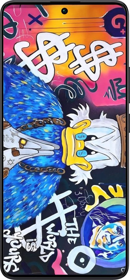 TPU чехол Скрудж 2 для Xiaomi Redmi Note 13 Pro Plus 5g - 6285b-3400 изображение 