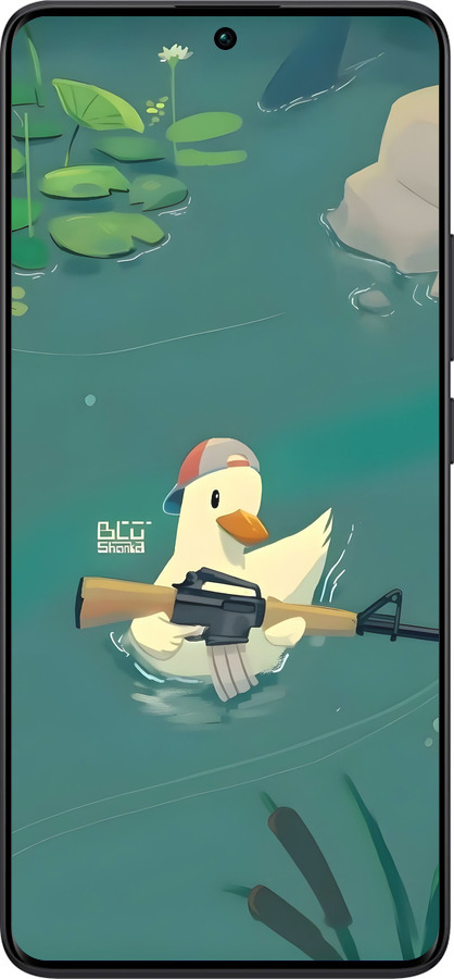 TPU чехол Уточка с автоматом для Xiaomi Redmi Note 13 Pro Plus 5g - 6356b-3400 изображение 