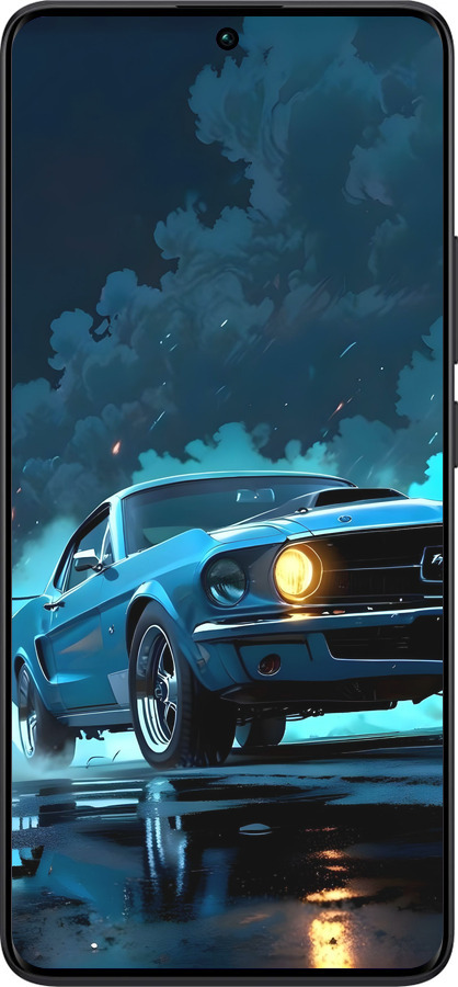 TPU чехол Форд мустанг для Xiaomi Redmi Note 13 Pro Plus 5g - 6374b-3400 изображение 