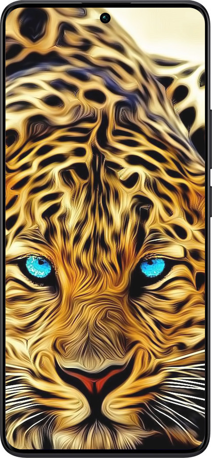 TPU чехол Леопард для Xiaomi Redmi Note 13 Pro Plus 5g - 6611b-3400 изображение 