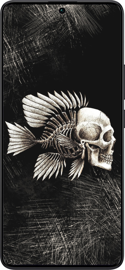 TPU чехол Рыбо-человек для Xiaomi Redmi Note 13 Pro Plus 5g - 683b-3400 изображение 