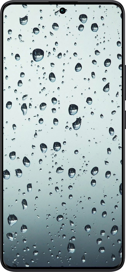 TPU чехол Стекло в каплях для Xiaomi Redmi Note 13 Pro Plus 5g - 848b-3400 изображение 