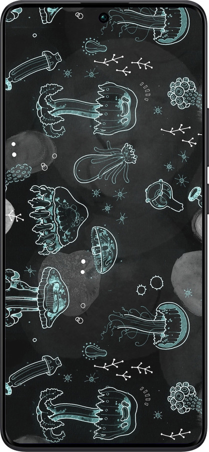 TPU чехол Медузы для Xiaomi Redmi Note 13 Pro Plus 5g - 906b-3400 изображение 